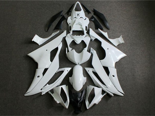 2008-2016 Unpainted Yamaha YZF R6 Motorcycle Fairings