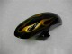 2008-2016 Glossy Black Gold Flame Yamaha YZF R6 Motorcycle Fairings