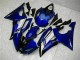 2008-2016 Blue White Yamaha YZF R6 Motorcycle Fairings