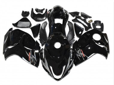 2008-2020 Glossy Black Grey Suzuki GSXR 1300 Hayabusa Motorcycle Fairings