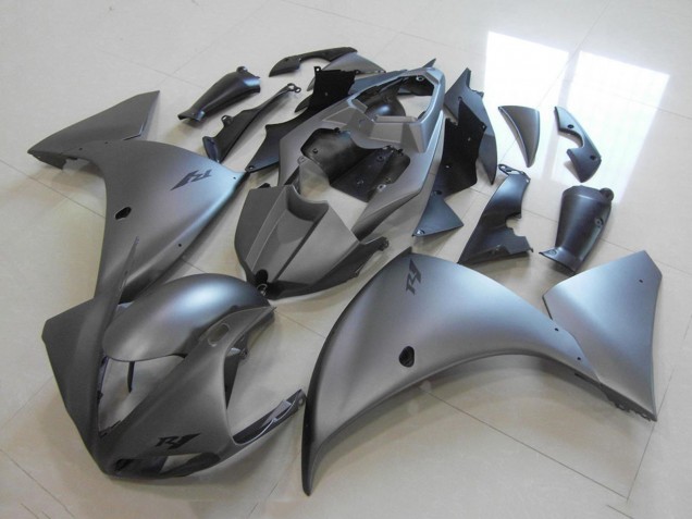 2009-2011 Matte Grey Yamaha YZF R1 Motorcycle Fairings