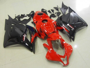 2009-2012 Red Glossy Black Matte Black OEM Style Honda CBR600RR Motorcycle Fairings