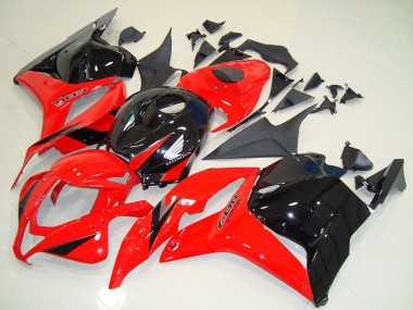 2009-2012 Red Glossy Black Honda CBR600RR Motorcycle Fairing