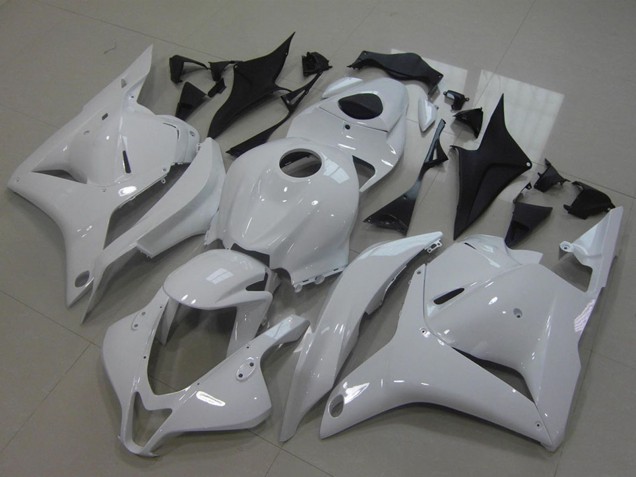 2009-2012 White Honda CBR600RR Motorcycle Fairings