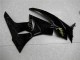 2009-2012 Glossy Black Gold Ninja Kawasaki ZX6R Motorcycle Fairings