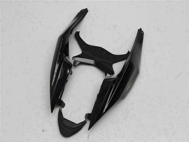 2009-2012 Glossy Black White Kawasaki ZX6R Motorcycle Fairings