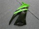 2009-2012 Green Glossy Black Elf Touch4 Bridgestone Kawasaki ZX6R Motorcycle Fairings