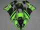 2009-2012 Green Glossy Black Elf Touch4 Bridgestone Kawasaki ZX6R Motorcycle Fairings