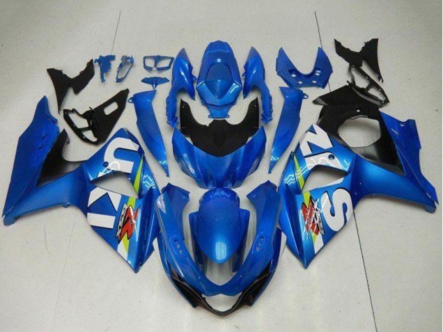 2009-2016 Blue Green White Suzuki GSXR 1000 Motorcycle Fairing Kits