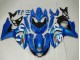2009-2016 Blue Green White Suzuki GSXR 1000 Motorcycle Fairing Kits