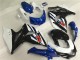2009-2016 White Blue Black Suzuki GSXR 1000 Full Motorcycle Fairing Kits