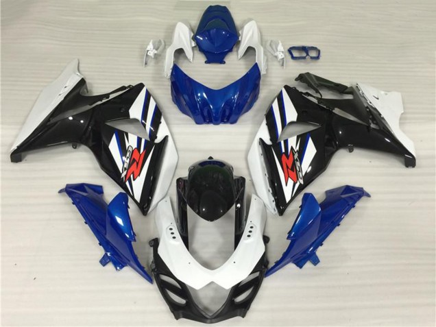 2009-2016 White Blue Black Suzuki GSXR 1000 Full Motorcycle Fairing Kits