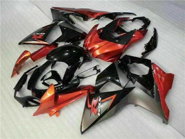 2009-2016 Orange Glossy Black Suzuki GSXR 1000 Motorcycle Fairings