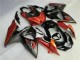 2009-2016 Orange Glossy Black Suzuki GSXR 1000 Motorcycle Fairings