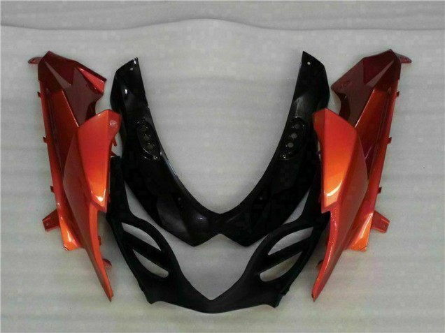 2009-2016 Orange Glossy Black Suzuki GSXR 1000 Motorcycle Fairings