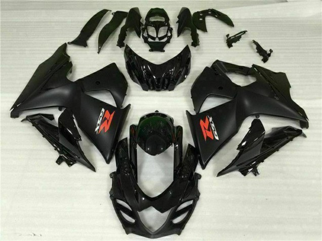 2009-2016 Glossy Black Matte Black Suzuki GSXR 1000 Motorcycle Fairing