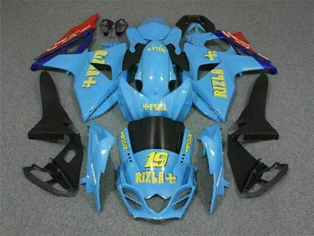 2009-2016 Blue Yellow Rizla 19 Red Suzuki GSXR 1000 Motorcycle Fairings