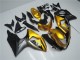 2009-2016 Gold Matte Black Suzuki GSXR 1000 Motorcycle Fairings