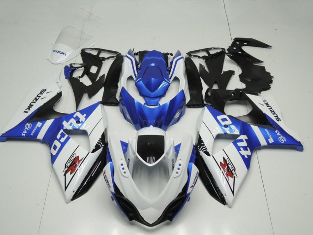 2009-2016 White Blue Black Tyco Suzuki GSXR 1000 Motorcycle Fairing