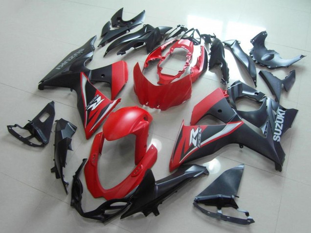 2009-2016 Red Matte Black Suzuki GSXR 1000 Motorcycle Fairings