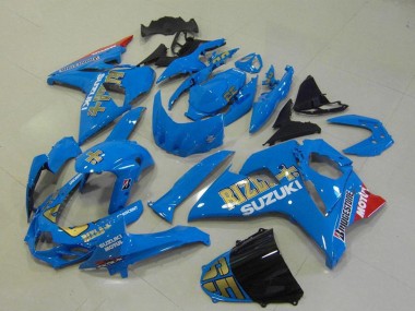 2009-2016 Blue Gold Rizla Motul Suzuki GSXR 1000 Motorcycle Fairings
