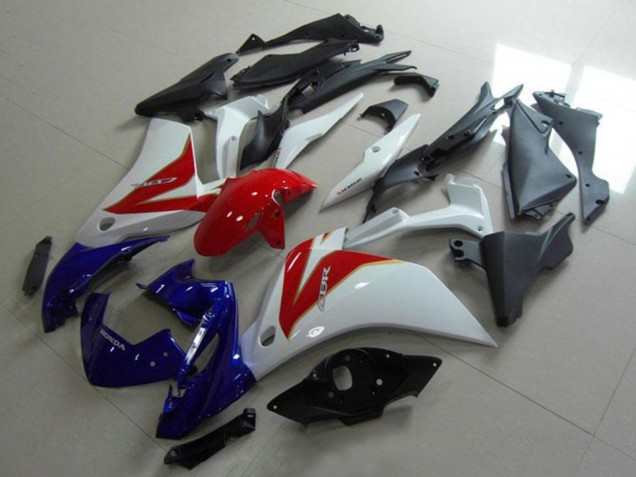 2011-2015 White Red Blue Honda CBR250RR Motorcycle Fairing