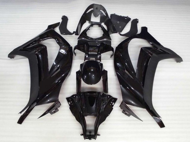 2011-2015 Glossy Black Kawasaki ZX10R Motorcycle Fairing