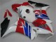 2012-2016 White Red Blue Matte Black Honda CBR1000RR Motorcycle Fairings