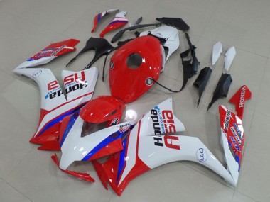 2012-2016 White Red Blue Honda Asia Honda CBR1000RR Motorcycle Fairings