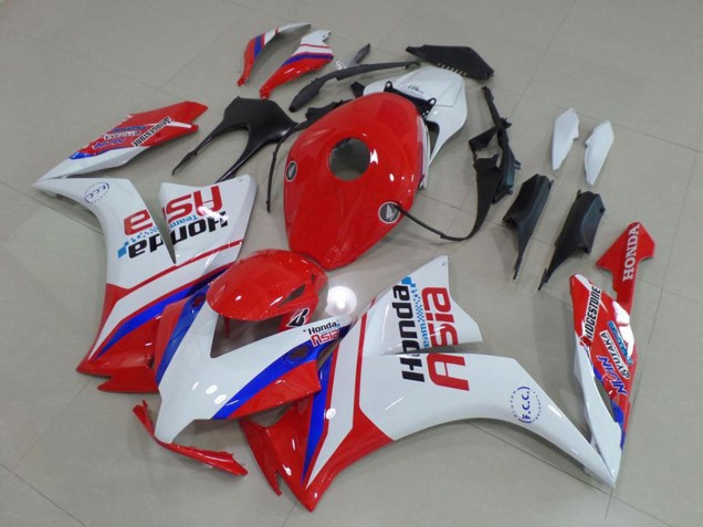 2012-2016 White Red Blue Honda Asia Honda CBR1000RR Motorcycle Fairings