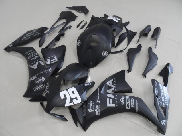 2012-2016 Matte Black Fiaa 29 Honda CBR1000RR Motorcycle Fairings