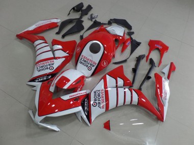 2012-2016 White Red Wing Honda CBR1000RR Motorcycle Fairings