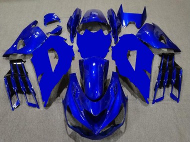 2012-2024 Blue Black Kawasaki ZX14R ZZR1400 Motorcycle Fairings