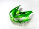 2012-2024 Green Glossy Black Kawasaki ZX14R ZZR1400 Motorcycle Fairing