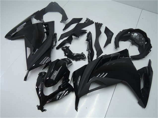 2013-2024 Glossy Black Matte Black Kawasaki Ninja 300 EX300R Motorcycle Fairings