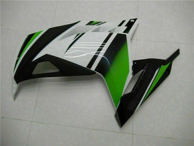 2013-2024 White Green Black Kawasaki Ninja 300 EX300R Motorcycle Fairings