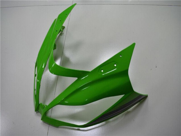 2013-2018 Green Glossy Black Kawasaki ZX6R Bike Fairings