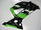 2013-2018 Green Glossy Black Kawasaki ZX6R Bike Fairings