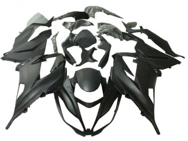2013-2018 Matte Black Kawasaki ZX6R Motorcycle Fairing Kits