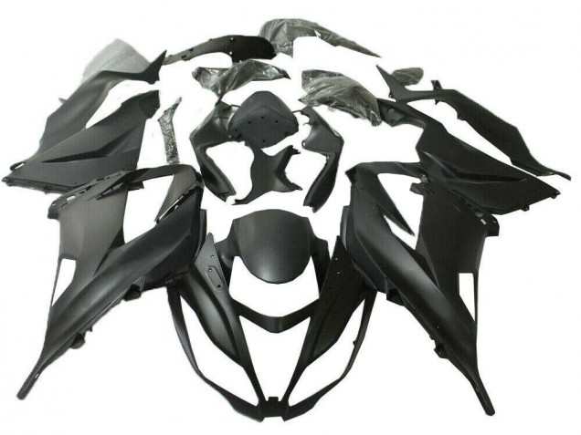 2013-2018 Matte Black Kawasaki ZX6R Motorcycle Fairing Kits