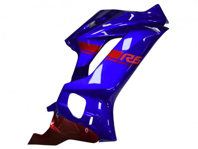 2017-2023 Blue Red Yamaha YZF R6 Motorcycle Fairings