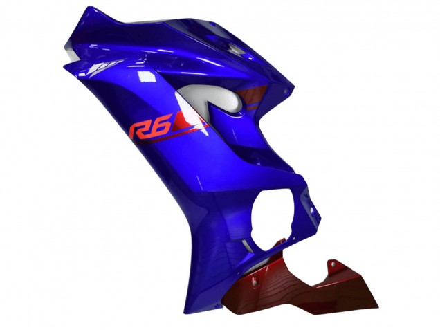 2017-2023 Blue Red Yamaha YZF R6 Motorcycle Fairings
