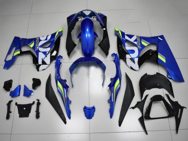 2017-2024 Blue White Green Suzuki GSXR 1000 Motorcycle Fairings
