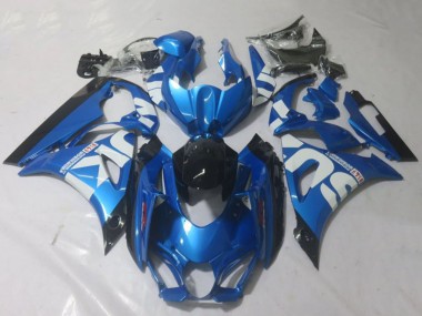2017-2024 Blue White Black Suzuki GSXR 1000 Motorcycle Fairings