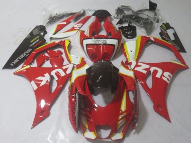 2017-2024 Red Yellow White Suzuki GSXR 1000 Motorcycle Fairings