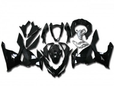 2018-2024 Glossy Black Kawasaki EX400 Motorcycle Fairings