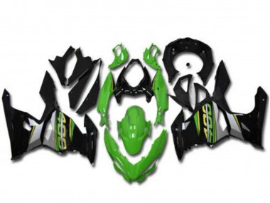 2018-2024 Green Black Grey Kawasaki EX400 Motorcycle Fairings