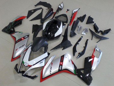 2012-2018 Silver Red Glossy Black Aprilia RS4 50 125 Motorcycle Fairing