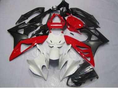 2009-2014 White Red Matte Black BMW S1000RR Abs Fairings