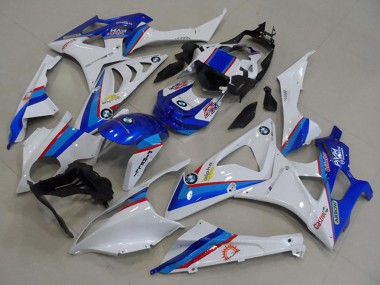 2009-2014 White Red Blue Castrol Pirelli BMW S1000RR Motorcycle Fairings
